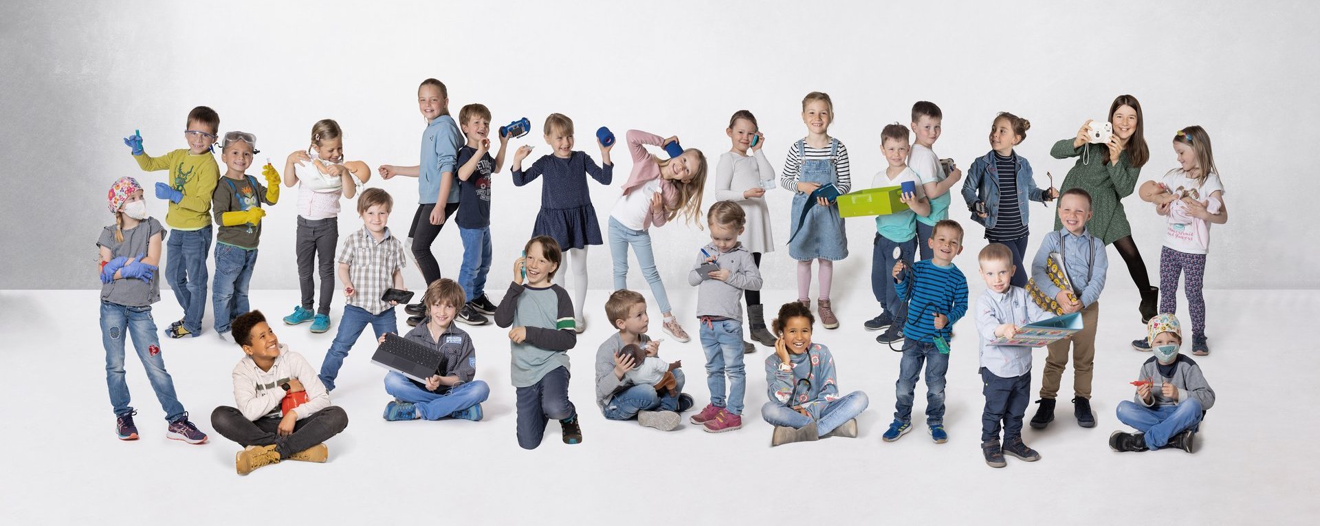 Gruppenbild Ausbildungsberufe Kinder